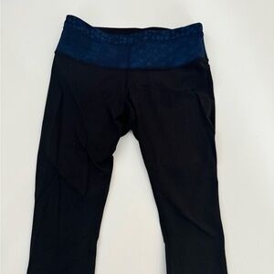 Black and Blue Leggings EWC